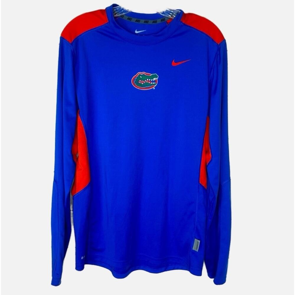 Nike Dri-fit Long Sleeve University of Florida Gators activewear Shirt